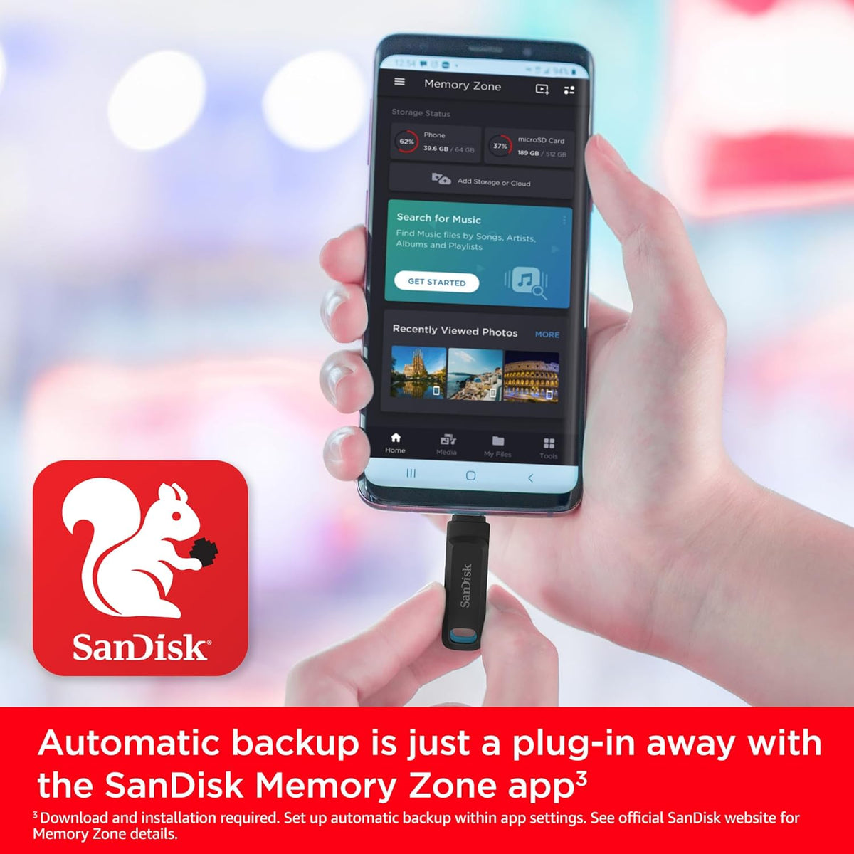 SanDisk Ultra Dual Drive Go Type-C 128GB OTG Flash Drive – Up to 400MB/s