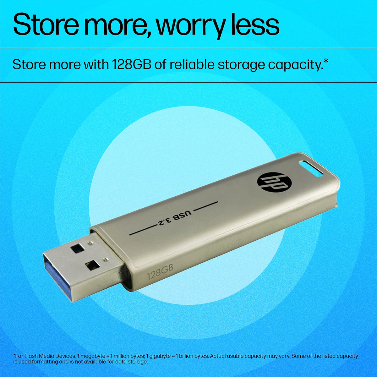 HP x796w 128GB USB 3.2 Flash Drive