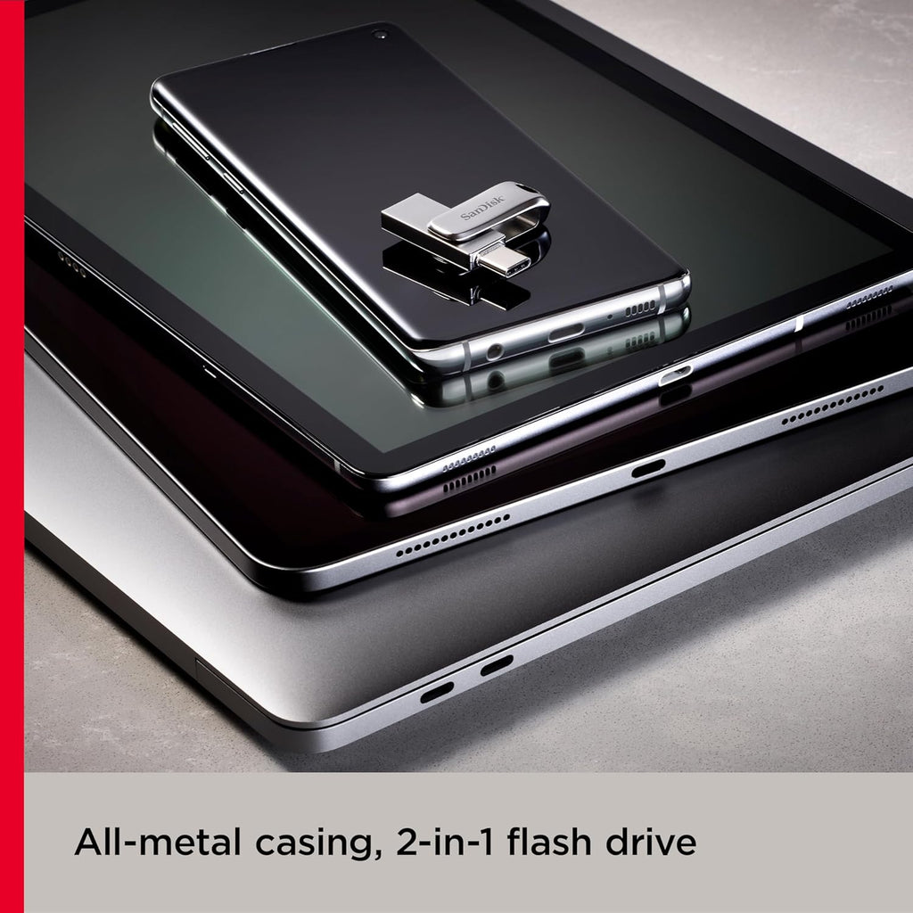 SanDisk Ultra Dual Drive Luxe Type-C 512GB OTG Flash Drive – Up to 400MB/s
