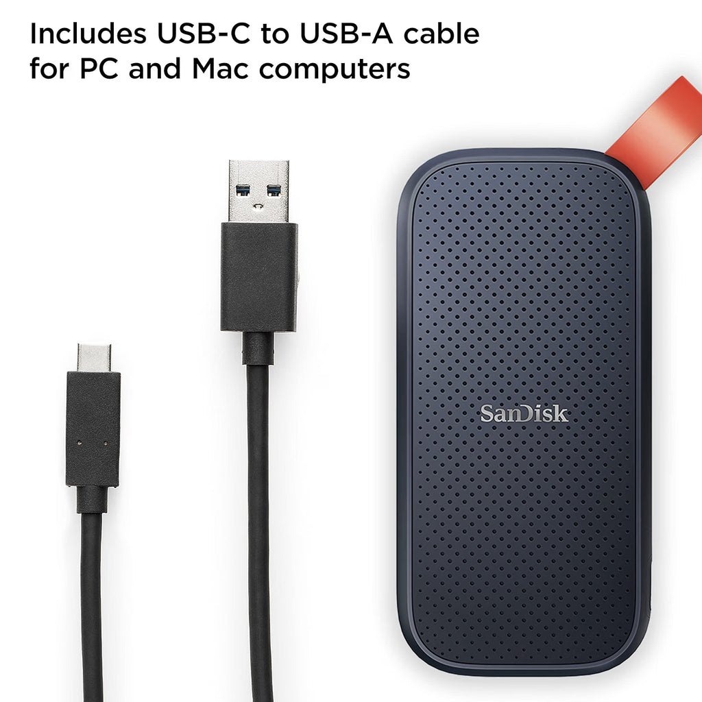SanDisk 1TB Portable SSD – Up to 800MB/s, USB 3.2 Gen 2