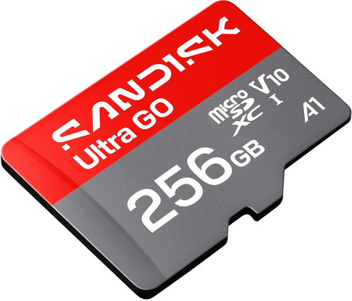SanDisk 256GB Ultra Go microSD Card UHS-I